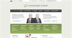 Desktop Screenshot of landgraeber-marr.de